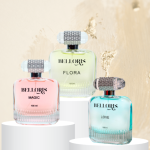 Belloris LOVE & FLORA ,MAGIC Perfume Set 100ML